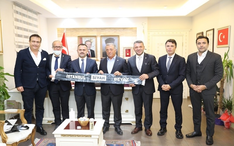 Beşiktaş JK Yönetim Kurulundan Vali İlhami Aktaş’a ziyaret