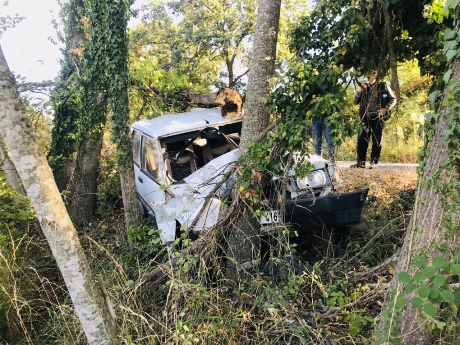 Çan’da trafik kazası: 1 yaralı