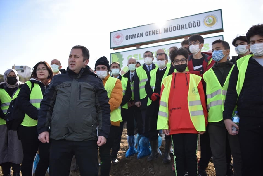 Çanakkale’de 43 bin fidan toprakla buluştu