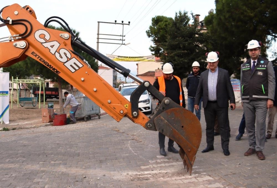 Geyikli doğal gazı için ilk kazma vuruldu