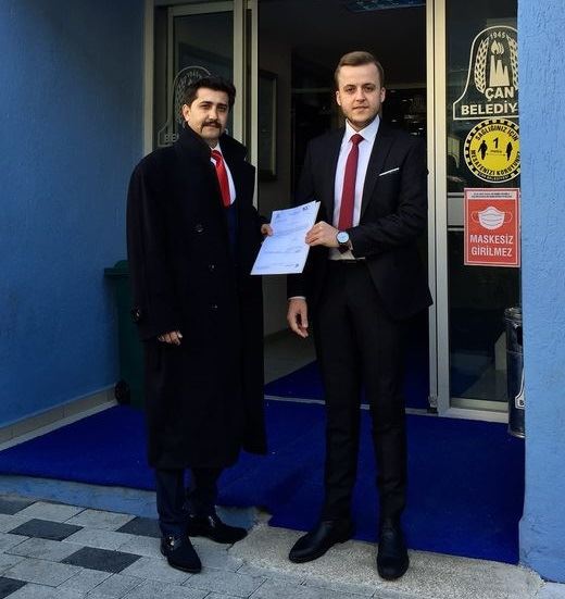 Çan Belediye Meclis üyesi MHP’li  Alparslan Kürşat Çetin Oldu