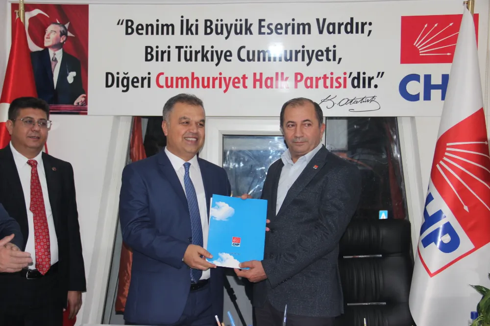  Çan Belediye Başkan V. Harun Arslan Belediye Başkan Aday Adaylığı başvurusunu yaptı