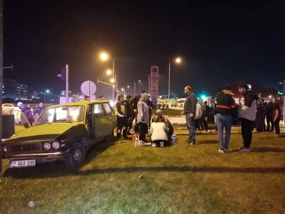 Çan’da trafik kazası; 3 yaralı