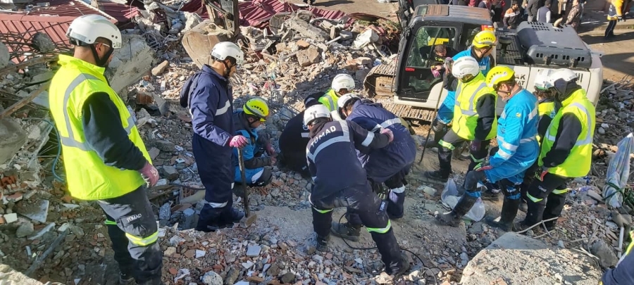 TÜMAD Madencilik deprem bölgesinde 