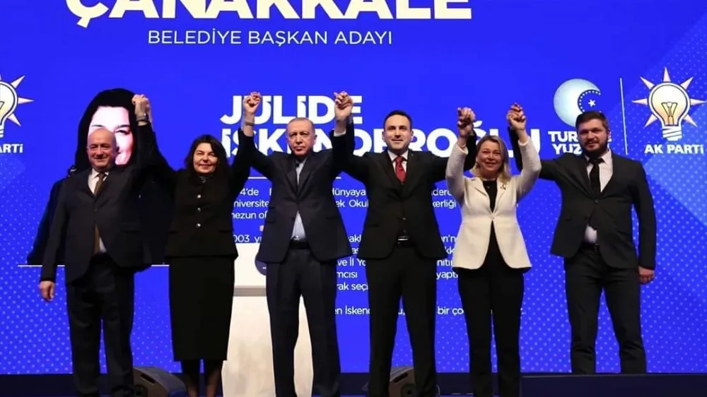 AK Parti Çanakkale Belediye Başkan Adayı Jülide İskenderoğlu