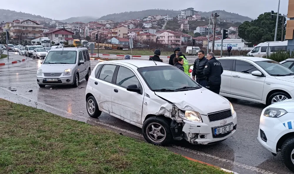 Çan‘da trafik kazası: 1 yaralı