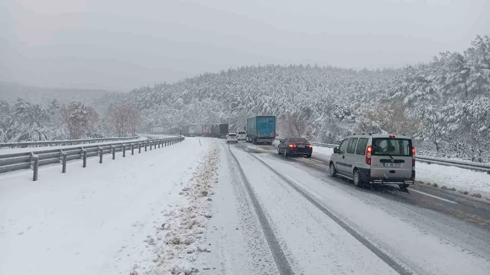 Korudağ Mevkisinde Trafik Kontrollü Olarak Sağlanıyor