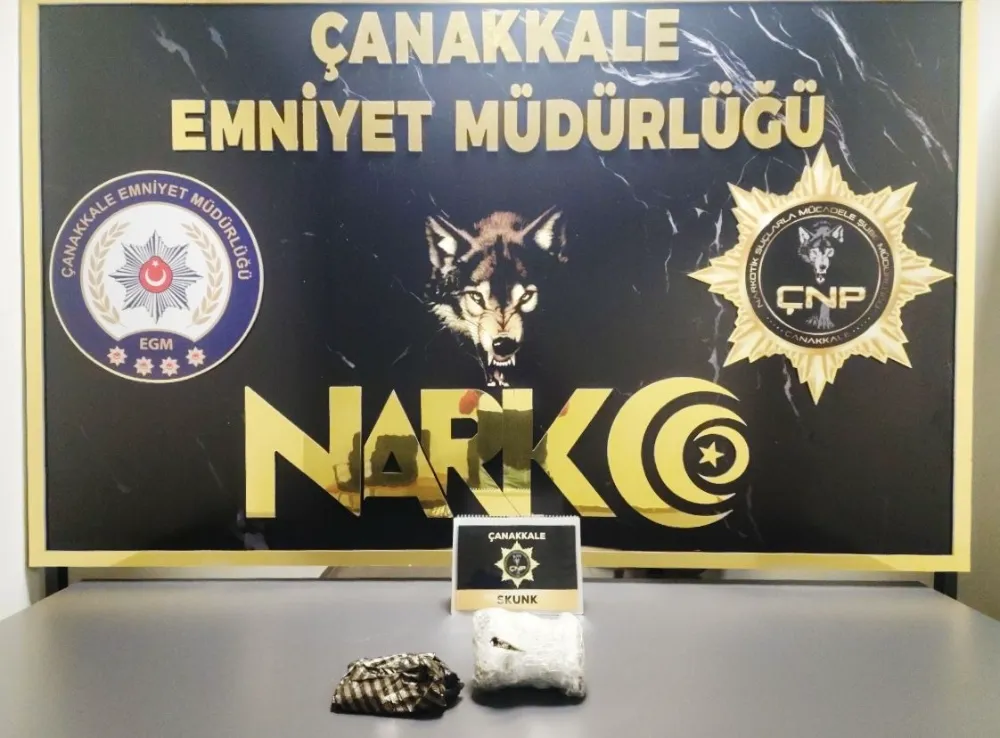 544 gram skunk ele geçirilen şüpheli tutuklandı