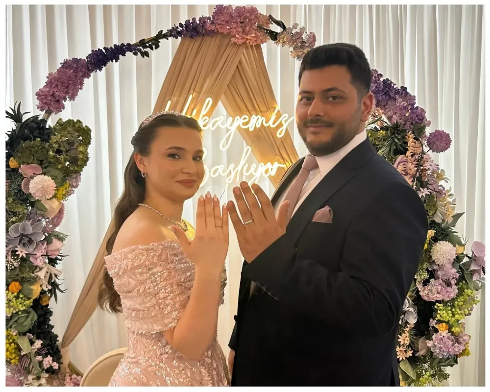 Gazeteci Sabri Karakaya’nın Kızı Sefanur Nişanlandı