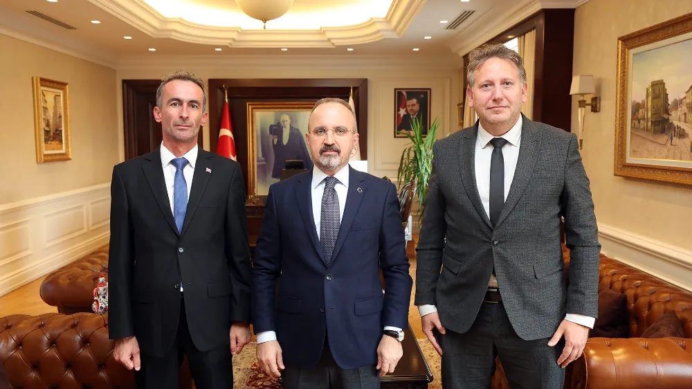 Bülent Turan, Çanakkale Bölgesel Turist Rehberleri Odası Heyetini Kabul Etti