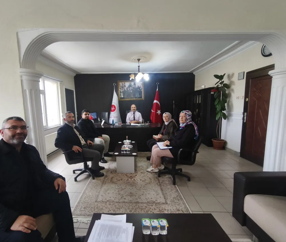 Çan Devlet Hastanesi Başhekiminden Müftüye Ziyaret 