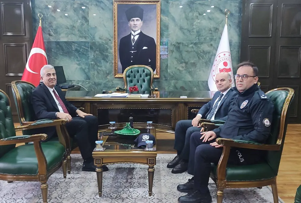 Çanakkale İl Emniyet Müdürü Kaymakam Nebioğlu’nu Ziyaret Etti