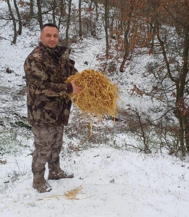 Çan Erenler Avcılar Derneği’nden Yaban Hayata Destek