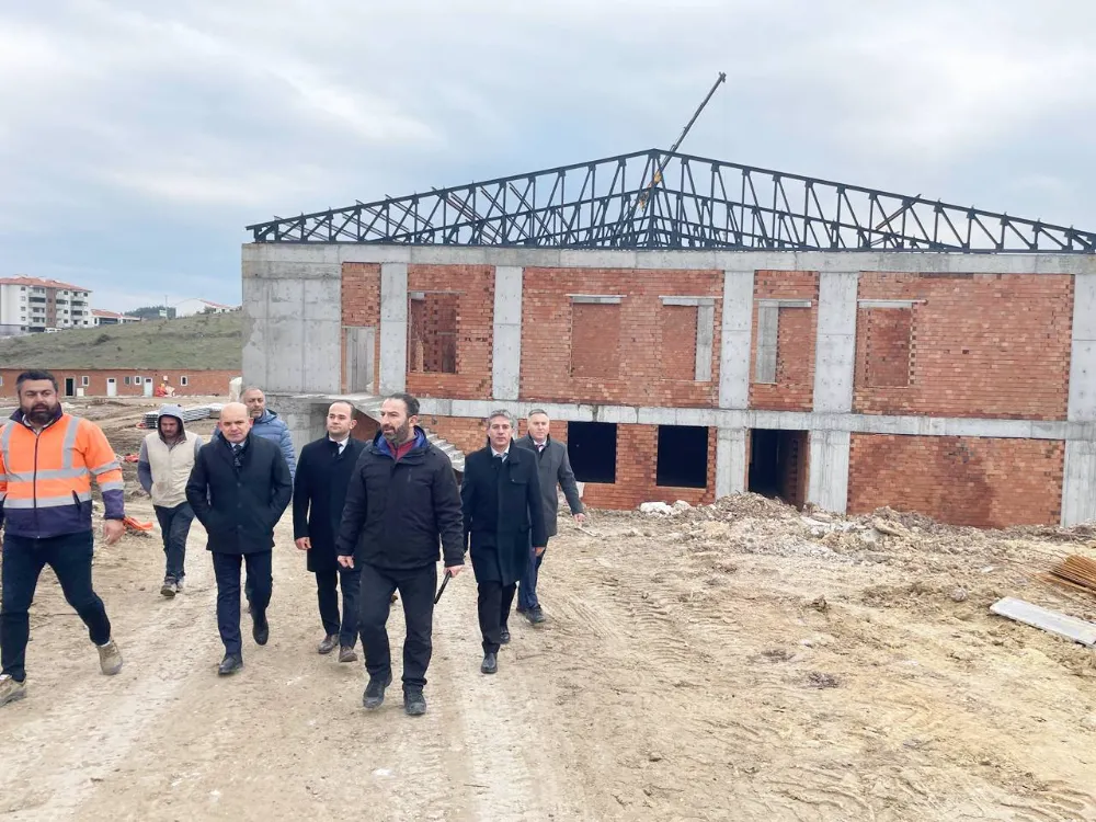 Okul İnşaatları İncelendi