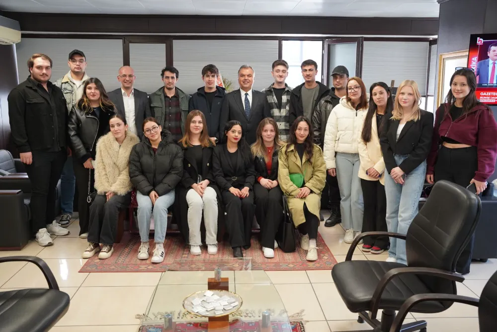 Çan Meslek Yüksekokulu Öğrencilerinden Belediye Ziyareti 