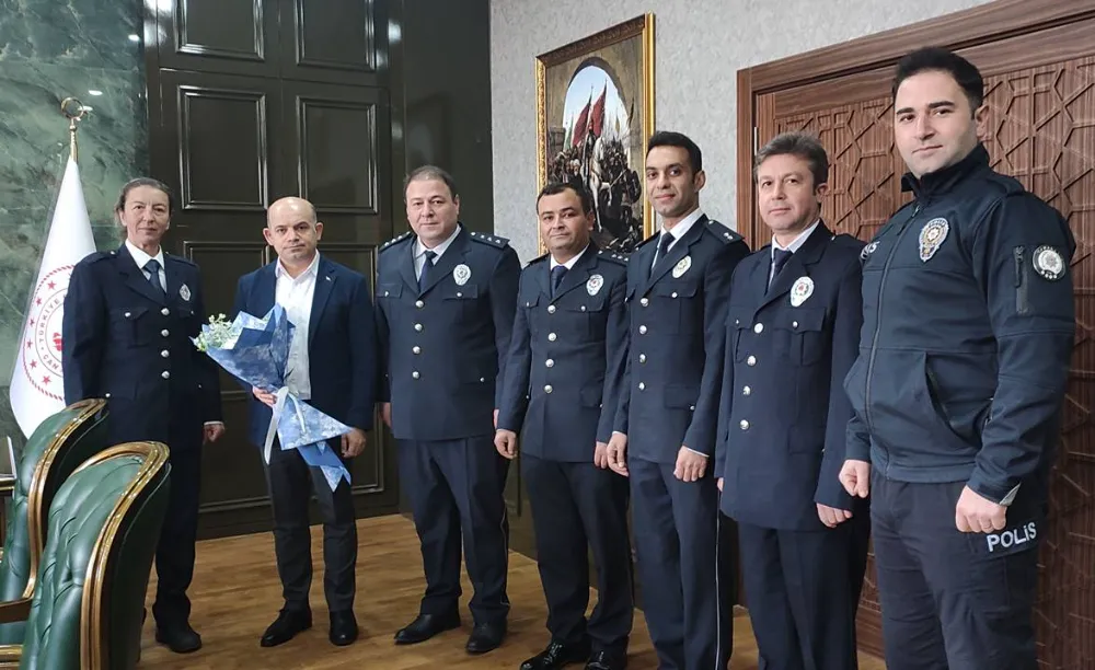 Polis Haftası Makam Ziyareti Gerçekleştirildi