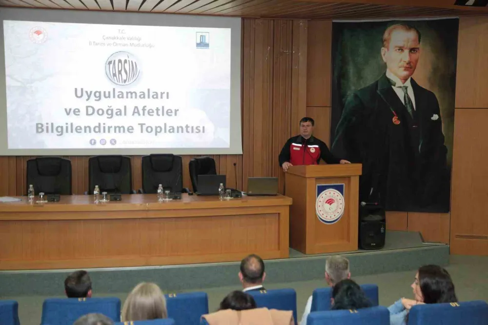 Doğal Afetlere Karşı Tarım Sigortaları Bilinçlendirme Toplantısı Düzenlendi