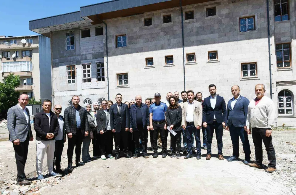 AK Parti’li Gider, Emniyet ve Milli Eğitim Yatırımlarını İnceledi