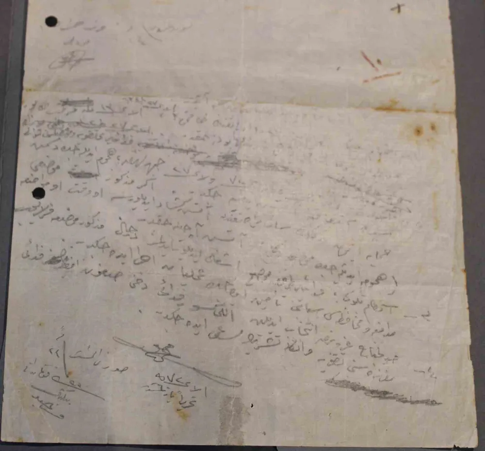 Atatürk’ün Kanlısırt Bölgesinin Türk Tarafından Kalması İçin Fedai Müfrezesine Verdiği El Yazısı Emir Ortaya Çıktı
