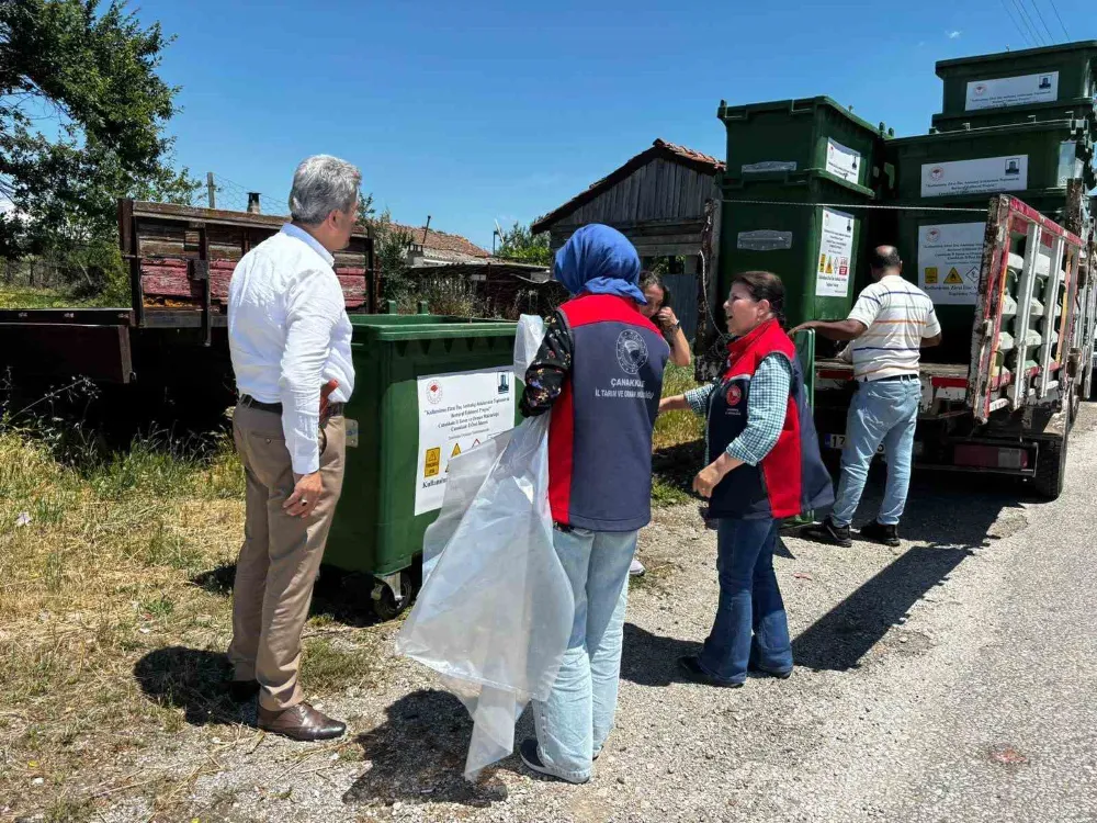 Çanakkale’de 31 Bin 250 Kilogram Zirai Ambalaj Atığı Bertaraf Edildi