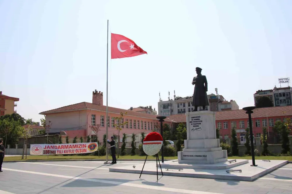 Çanakkale’de Jandarmanın 186’ncı Kuruluş Yıl Dönümü Kutlandı
