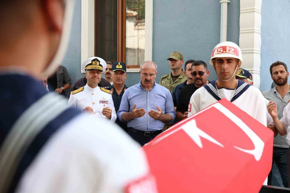 Kıbrıs Gazisi Mustafa Canbaz Son Yolculuğuna Uğurlandı