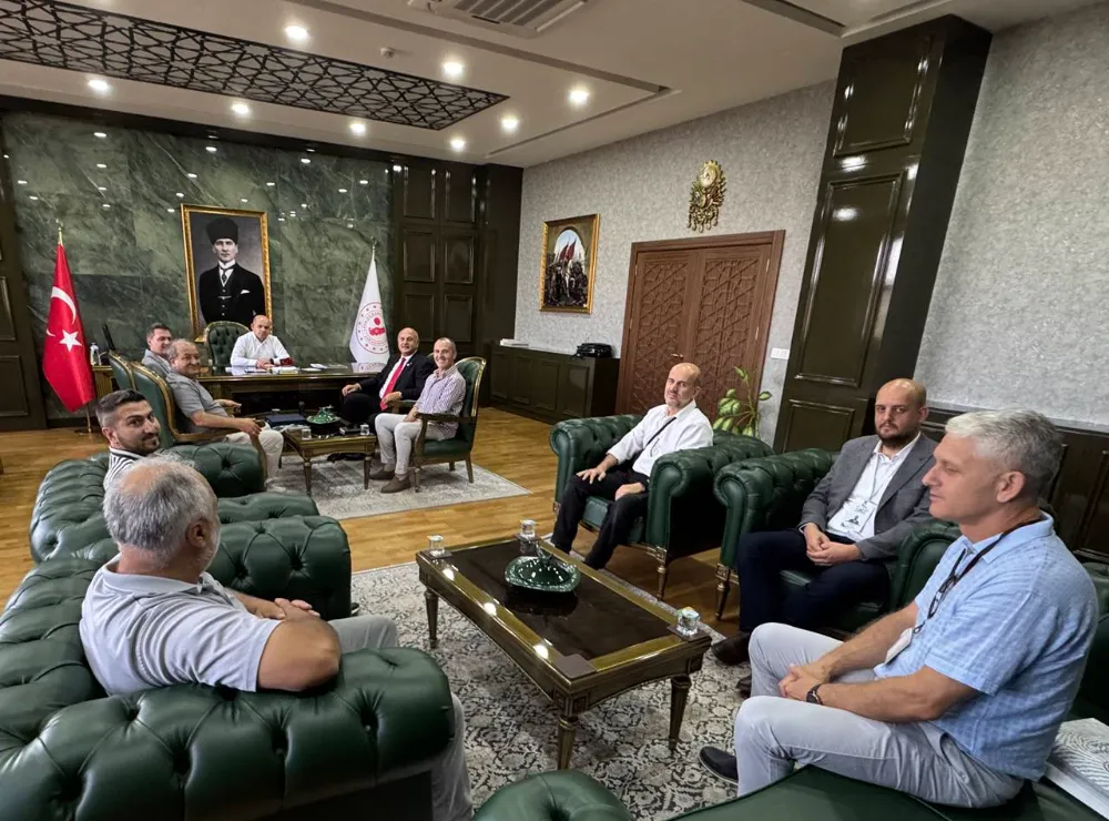 Tüm Emlak Danışmanları Birliğinden Kaymakam Nebioğlu’na ziyaret