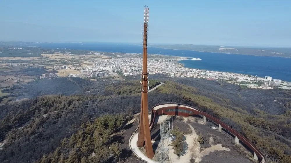 Çanakkale’de Yaşanan 4 Büyük Yangında 5 Bin 236 Hektar Ormanlık Alan Yandı