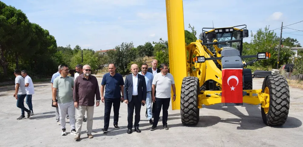 Çan İlçe Özel İdareye Bir İş Makinası Daha Kazandırıldı