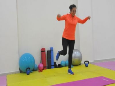 Çan Belediyesi evde egzersiz programı yaptı