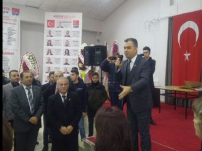 Çan CHP İlçe Başkanı Harun Aslan       