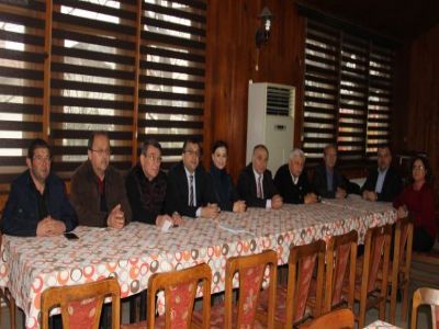 CHP Çan Belediye Başkan Adayı Öz, Eski Başkanlar ile Kahvaltıda Buluştu