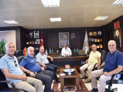 Eski Çevre Bakanı Üçpınarlar`dan Başkan Öz`e ziyaret